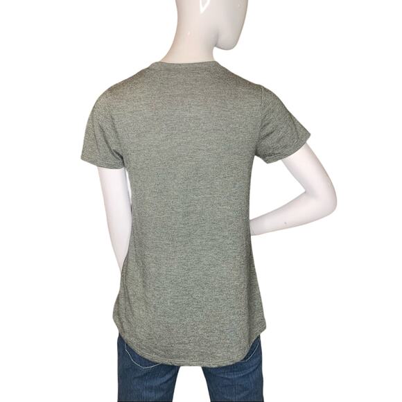 Harry Potter Hogwarts Graphic T-Shirt Short Sleeves Gray Size S - Picture 3 of 6